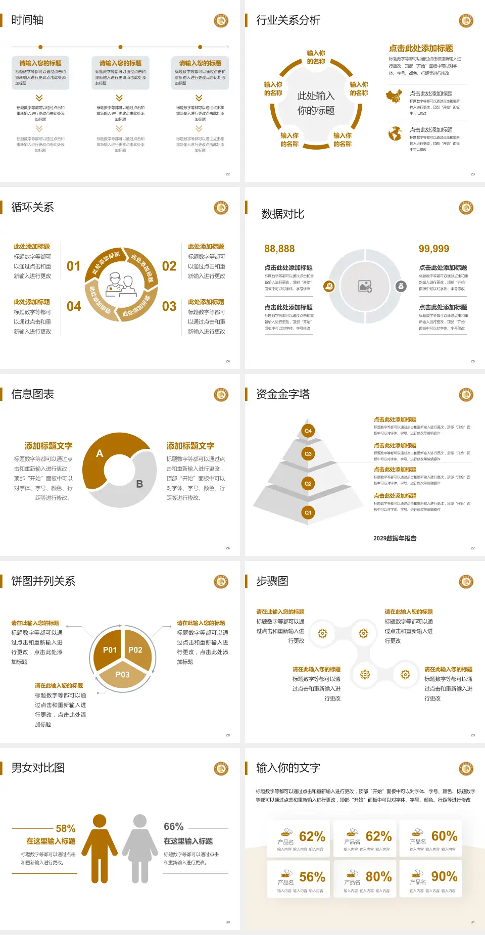 石门县中医院医院管理报告PPT模板4:3格式幻灯片预览图4