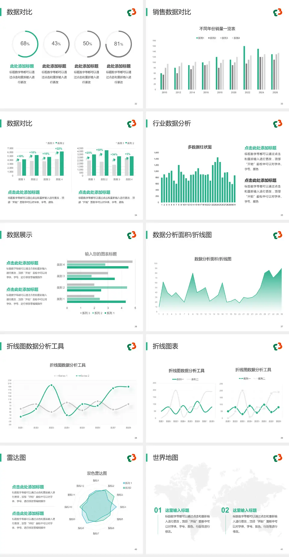 郴州市第三人民医院会议与研讨会PPT模板4:3格式幻灯片预览图5