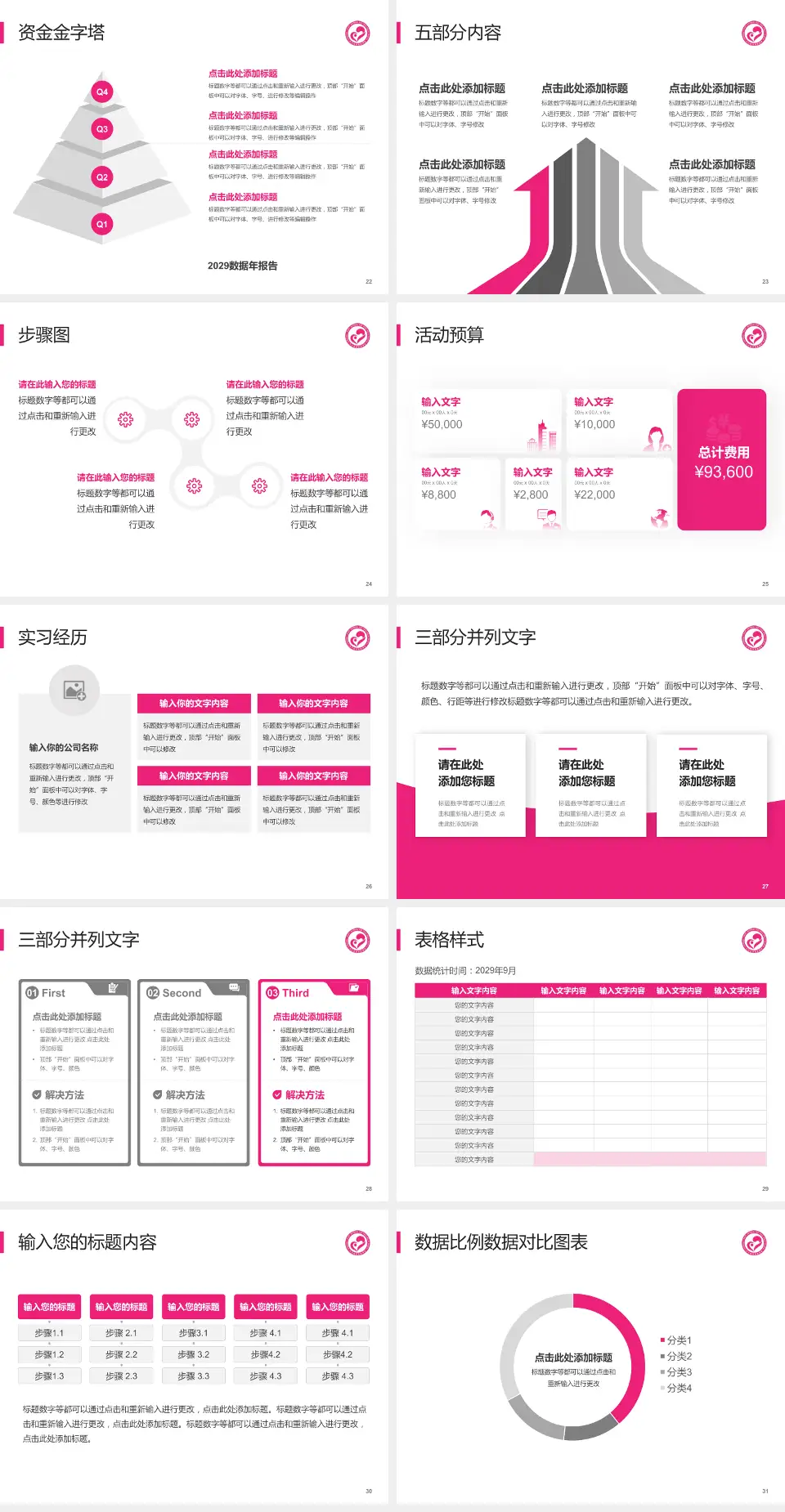 长沙县妇幼保健院会议与研讨会PPT模板4:3格式幻灯片预览图4