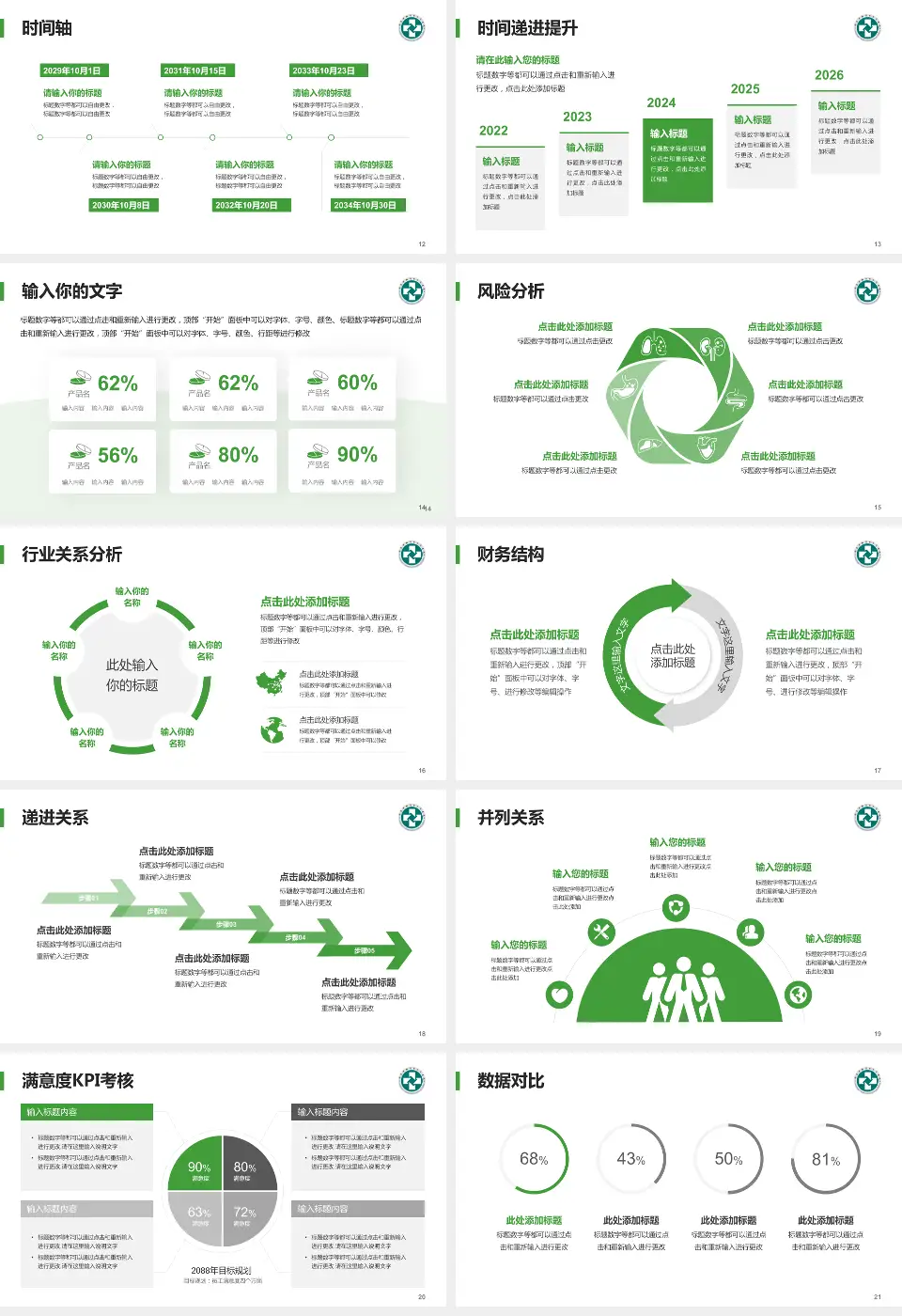 溆浦县人民医院病例分享与讨论PPT模板16:9格式幻灯片预览图3