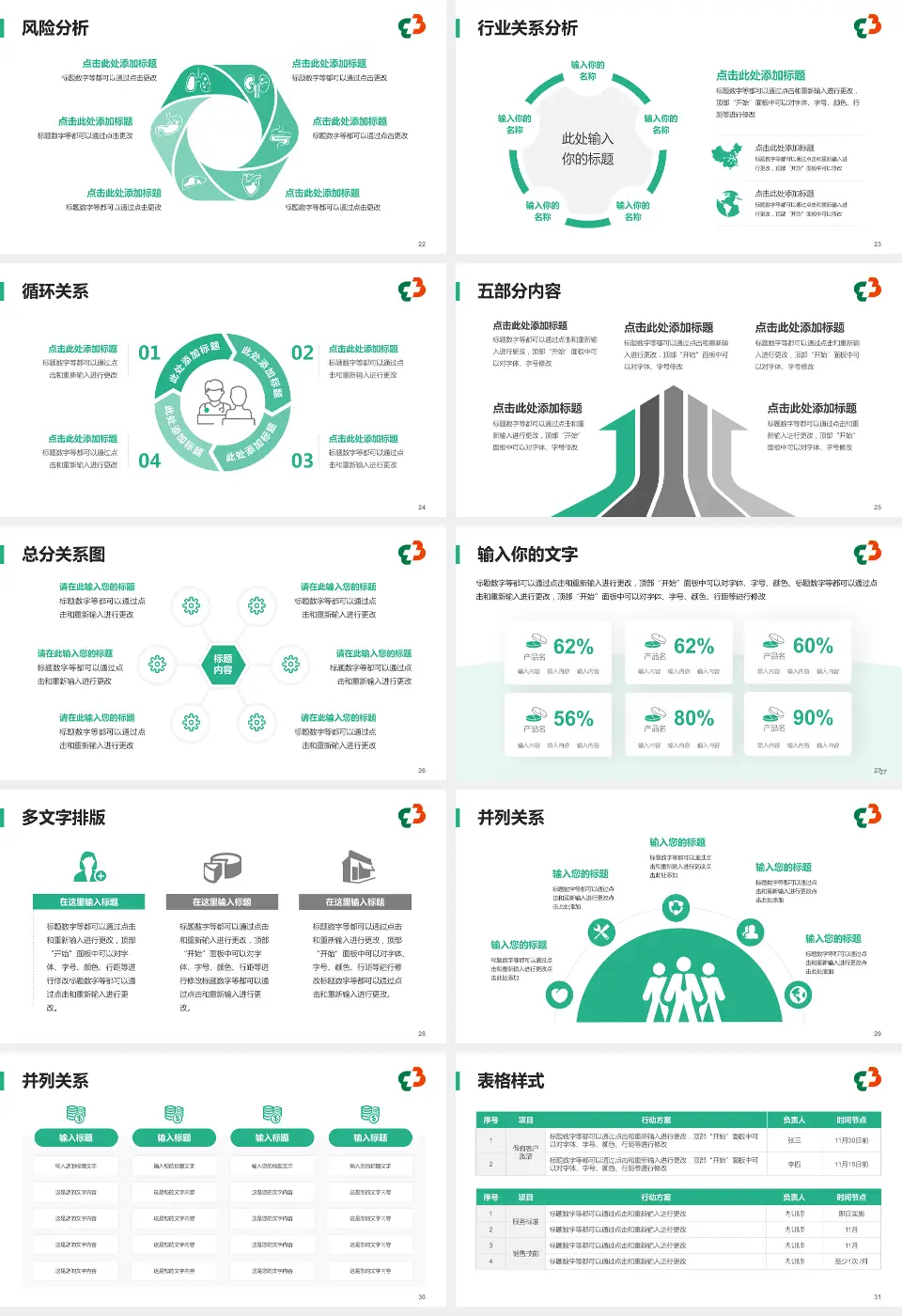 郴州市第三人民医院科室介绍与推广PPT模板16:9格式幻灯片预览图4