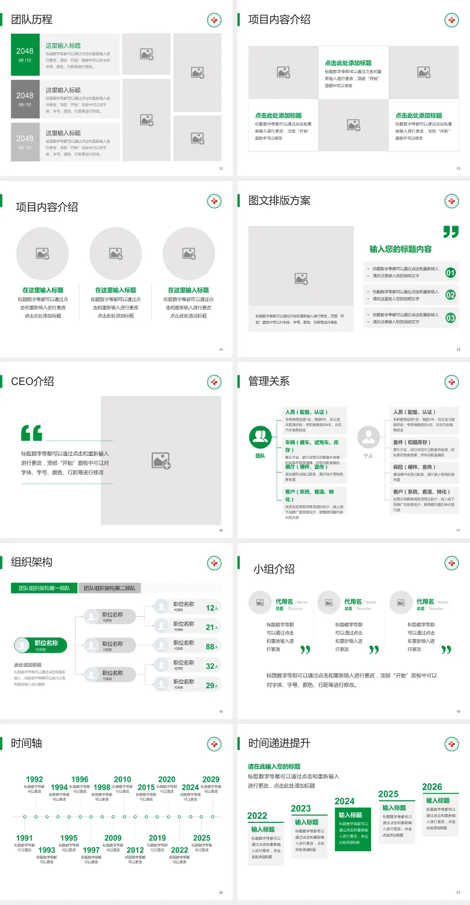 湖南省马王堆医院医院管理报告PPT模板4:3格式幻灯片预览图3