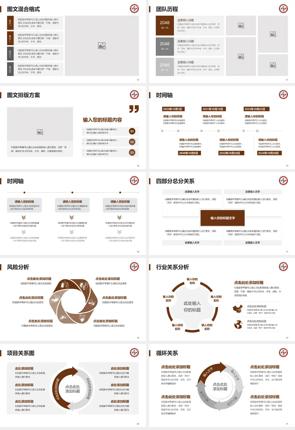 湘西自治州民族中医院项目申请与汇报PPT模板16:9格式幻灯片预览图3
