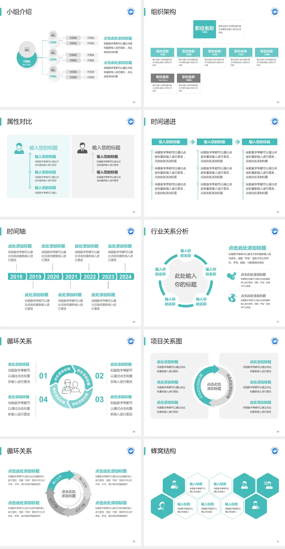 郴州市第一人民医院南院品管圈PDCA演示专用PPT模板4:3格式幻灯片预览图4