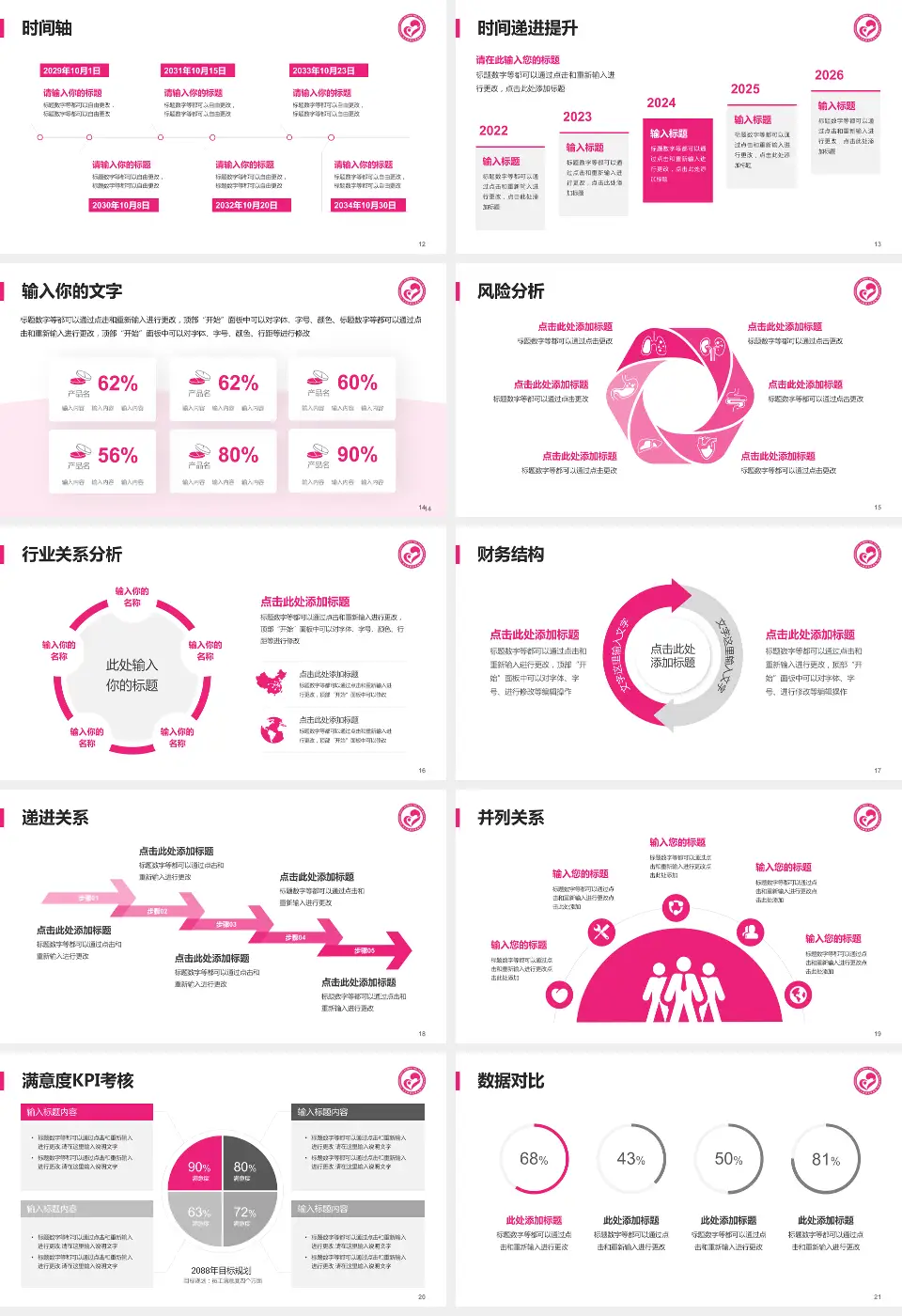 长沙县妇幼保健院病例分享与讨论PPT模板16:9格式幻灯片预览图3