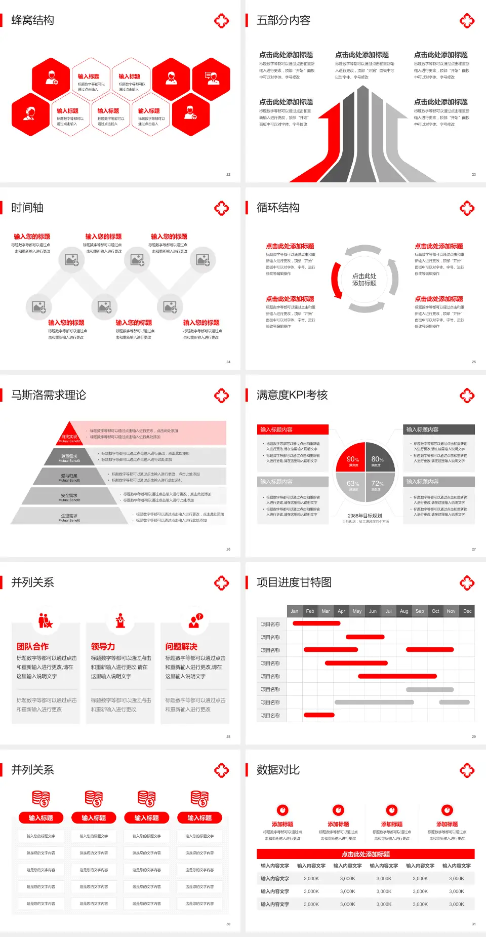 湖南省药物依赖治疗中心医疗知识普及PPT模板4:3格式幻灯片预览图4