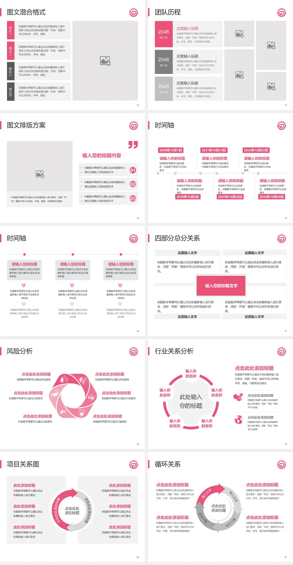娄底市妇幼保健院项目申请与汇报PPT模板4:3格式幻灯片预览图3