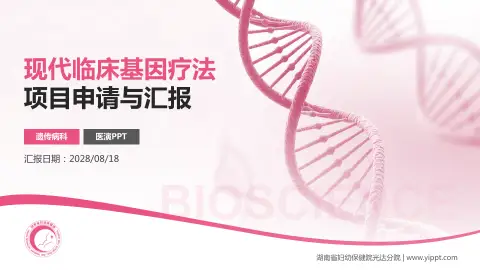 湖南省妇幼保健院光达分院项目申请与汇报PPT模板