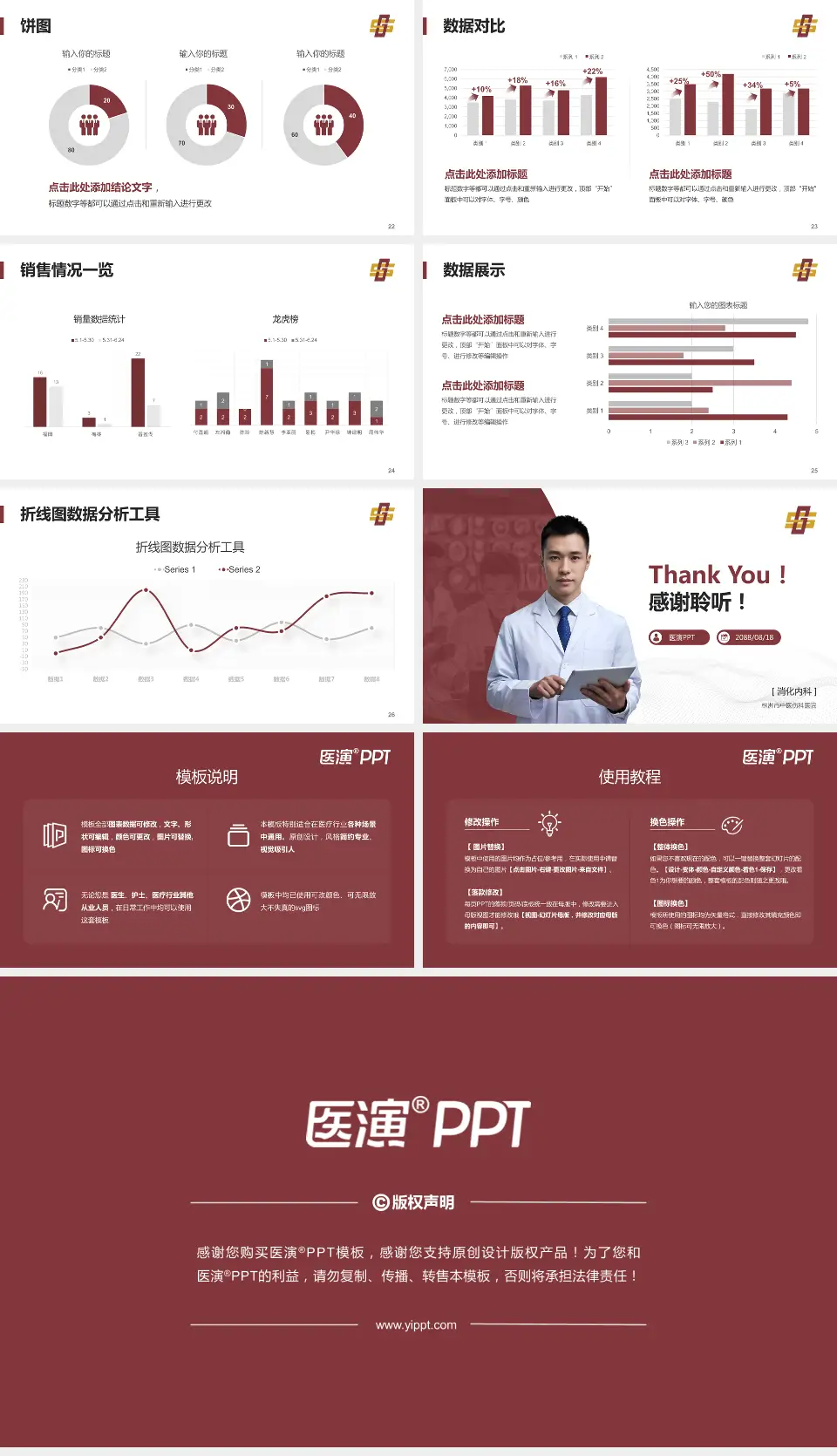 株洲市中医伤科医院病例分享与讨论PPT模板16:9格式幻灯片预览图4
