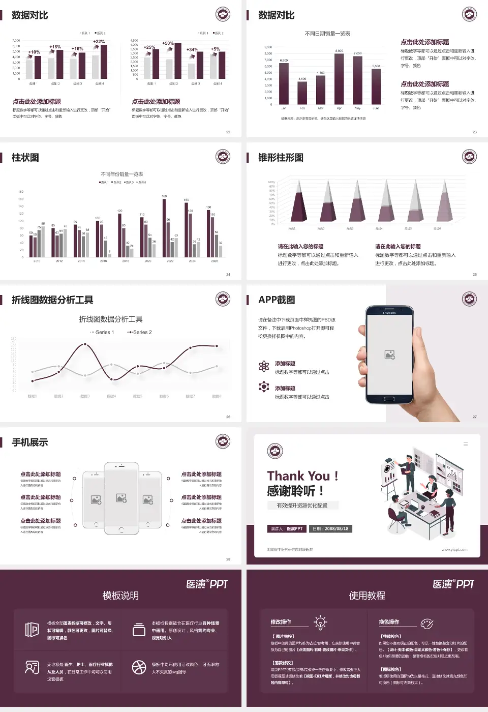 湖南省中医药研究院附属医院财务与预算报告PPT模板16:9格式幻灯片预览图4