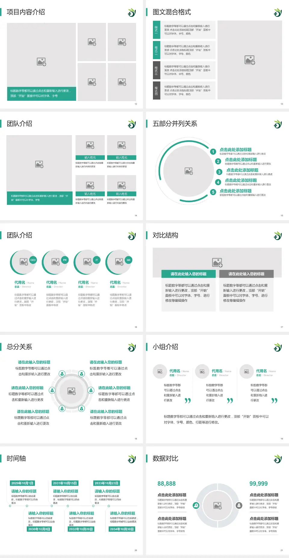 怀化市第一人民医院医疗知识普及PPT模板4:3格式幻灯片预览图3