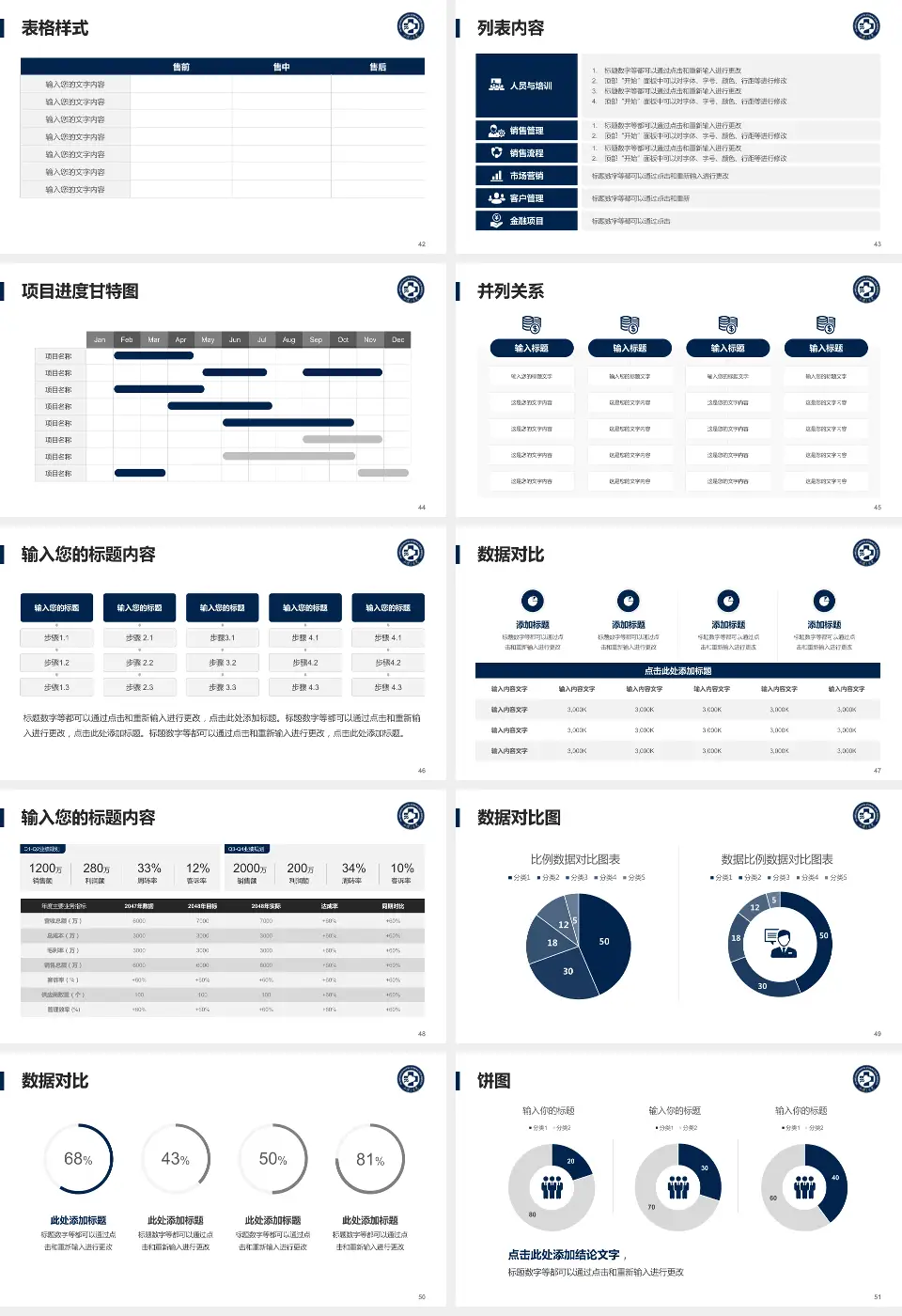 中南大学湘雅三医院医疗行业比赛专用PPT模板16:9格式幻灯片预览图6