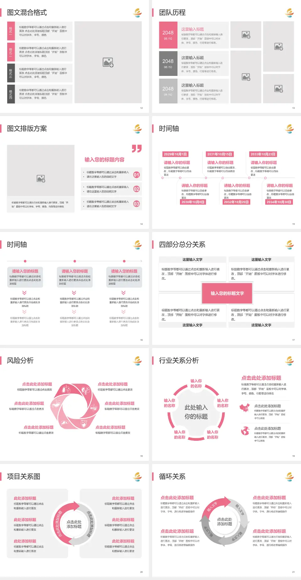 岳阳市妇幼保健院项目申请与汇报PPT模板4:3格式幻灯片预览图3