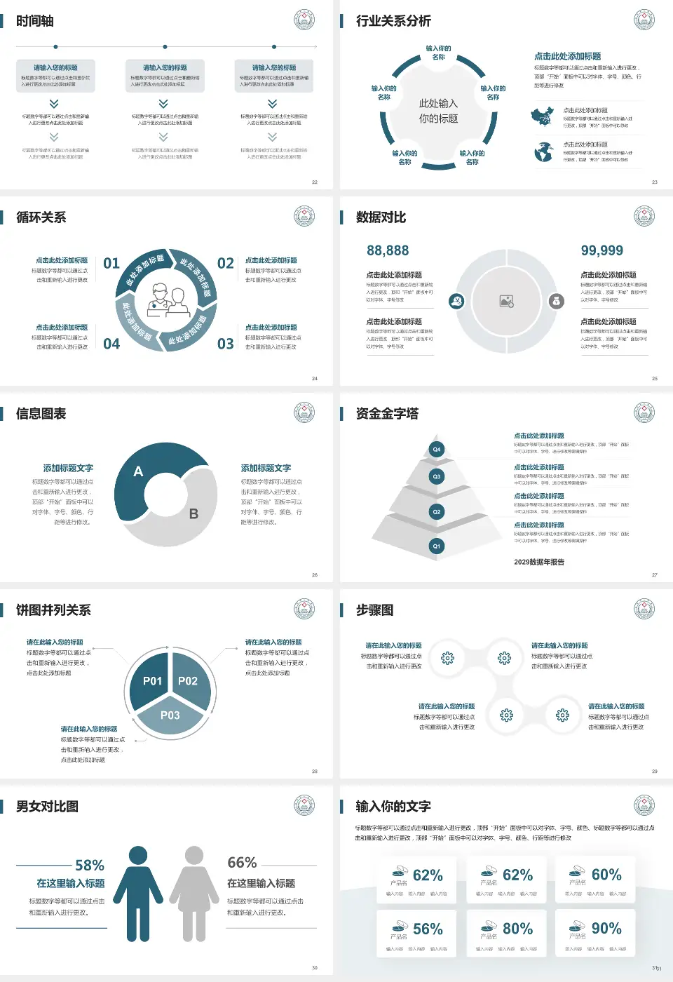 岳阳市第二人民医院医院管理报告PPT模板16:9格式幻灯片预览图4