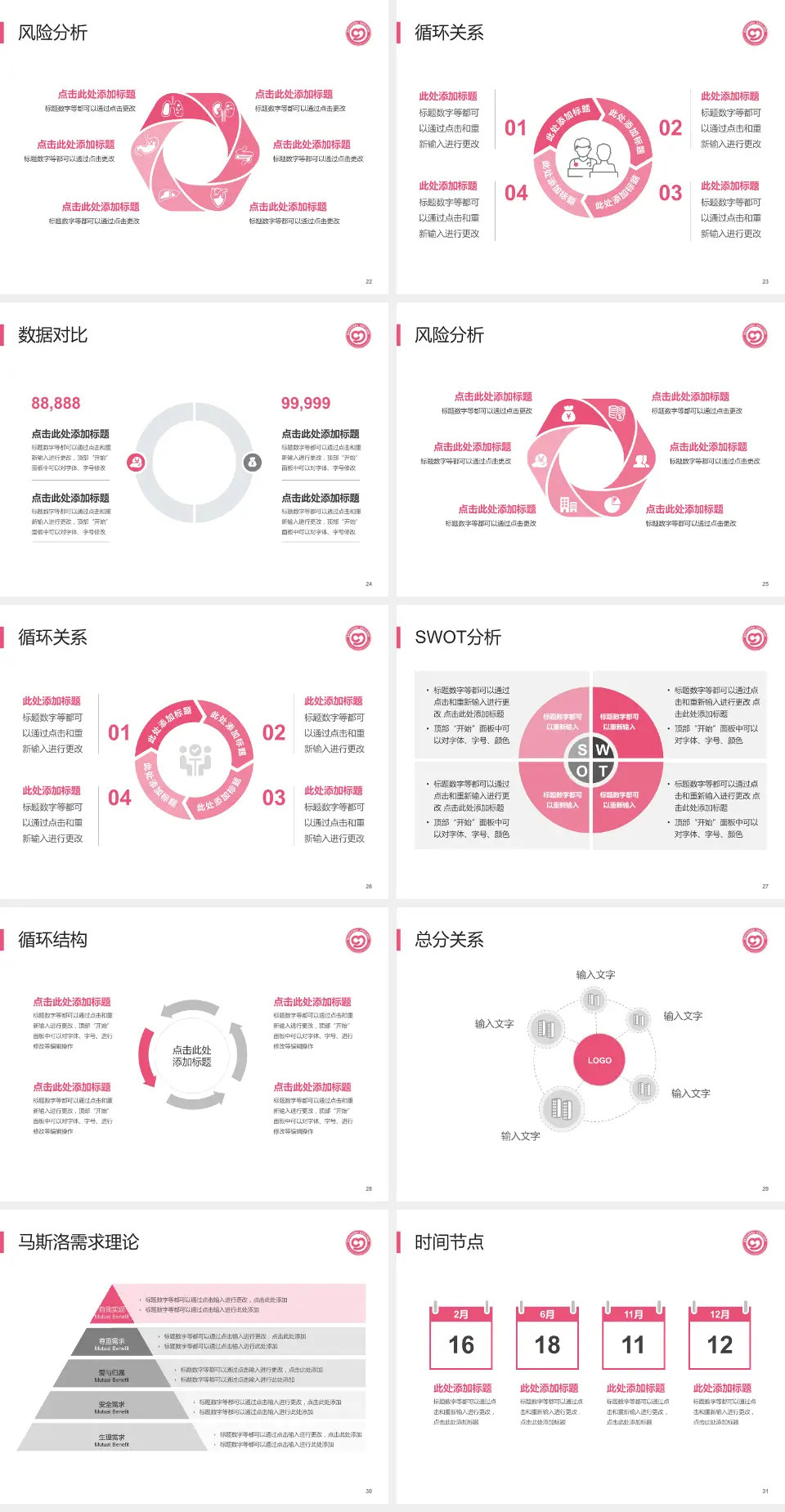 娄底市妇幼保健院科研成果展示PPT模板4:3格式幻灯片预览图4