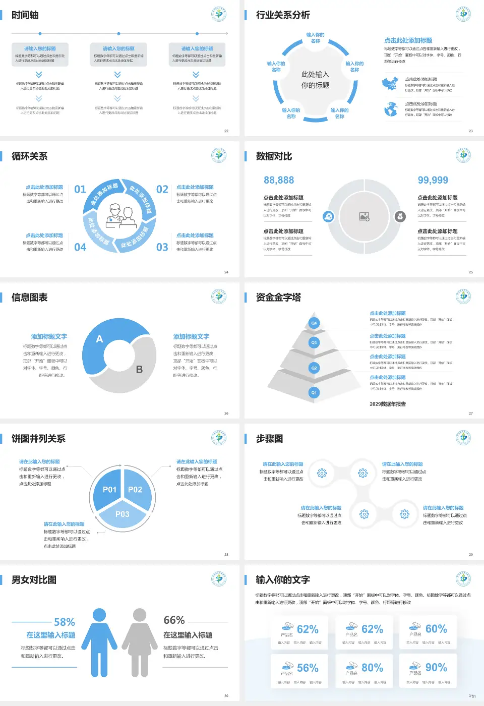 湖南省直中医医院医院管理报告PPT模板16:9格式幻灯片预览图4