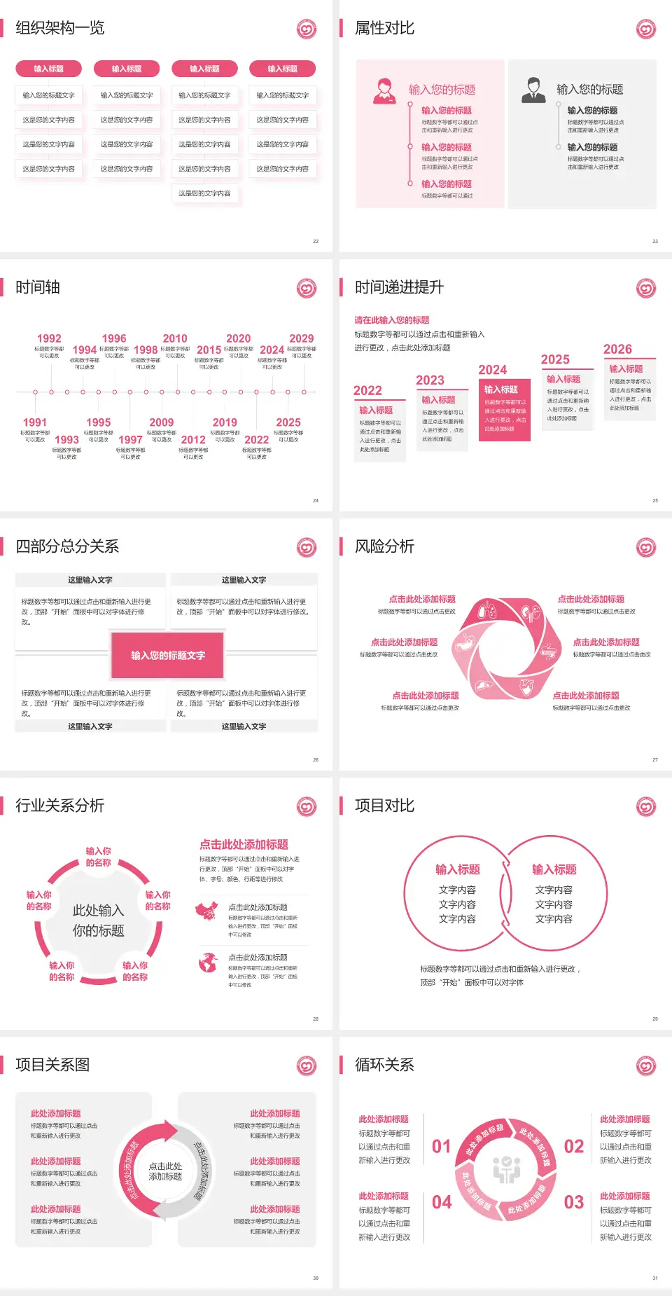娄底市妇幼保健院医疗行业比赛专用PPT模板4:3格式幻灯片预览图4