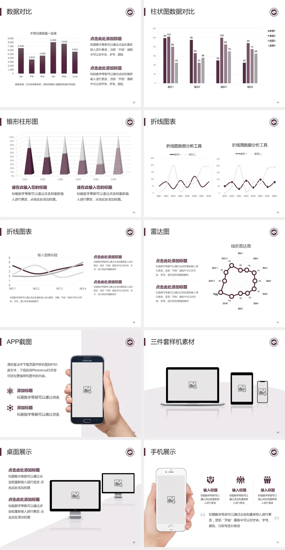 湖南省中医药研究院附属医院医院管理报告PPT模板4:3格式幻灯片预览图6