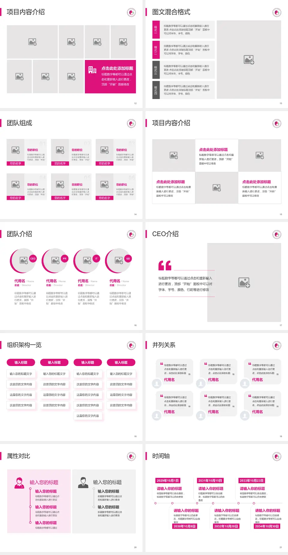 永州市妇幼保健院患者教育与指导PPT模板4:3格式幻灯片预览图3