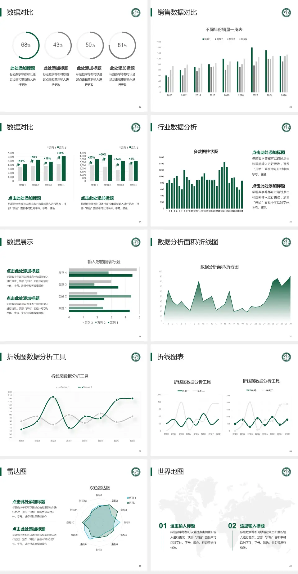 南华大学附属第一医院会议与研讨会PPT模板4:3格式幻灯片预览图5
