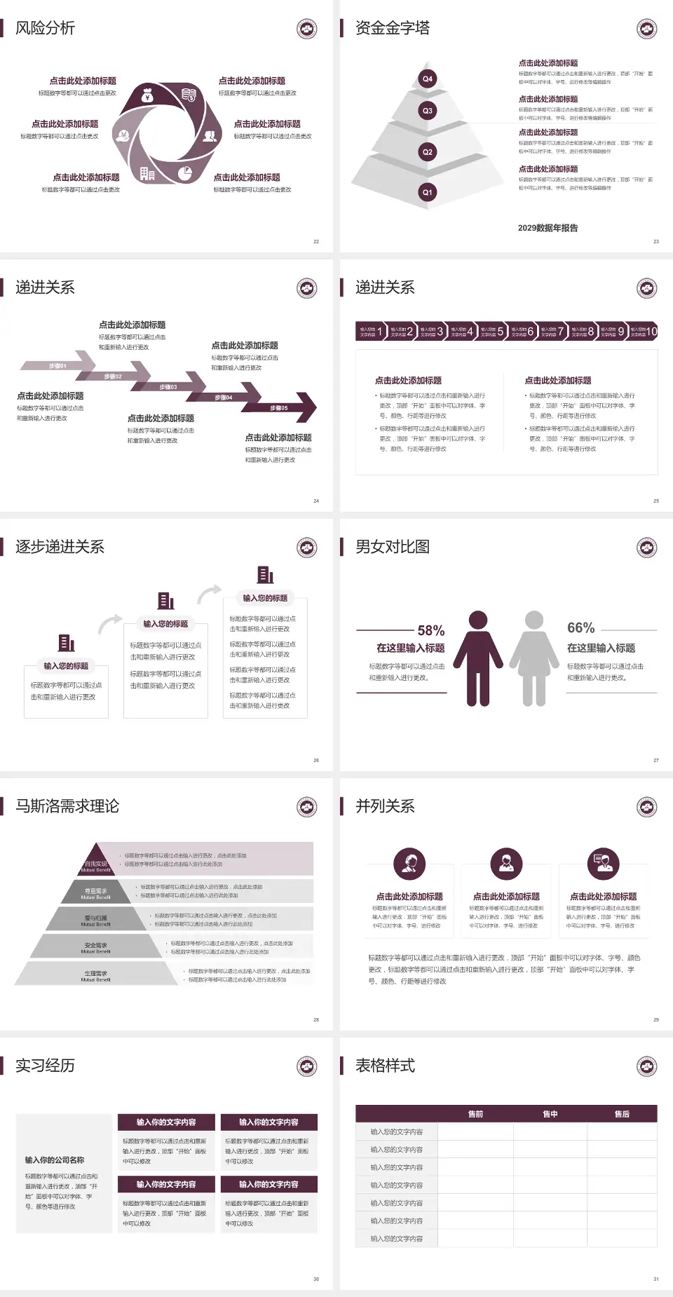 湖南省中医药研究院附属医院项目申请与汇报PPT模板4:3格式幻灯片预览图4