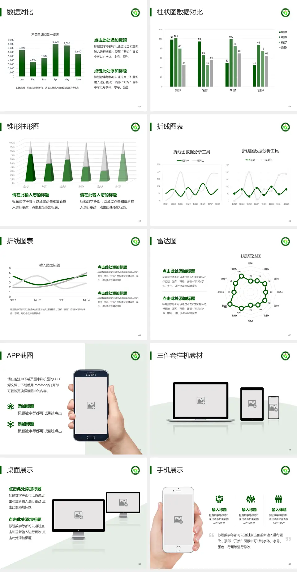 华容县人民医院医院管理报告PPT模板4:3格式幻灯片预览图6