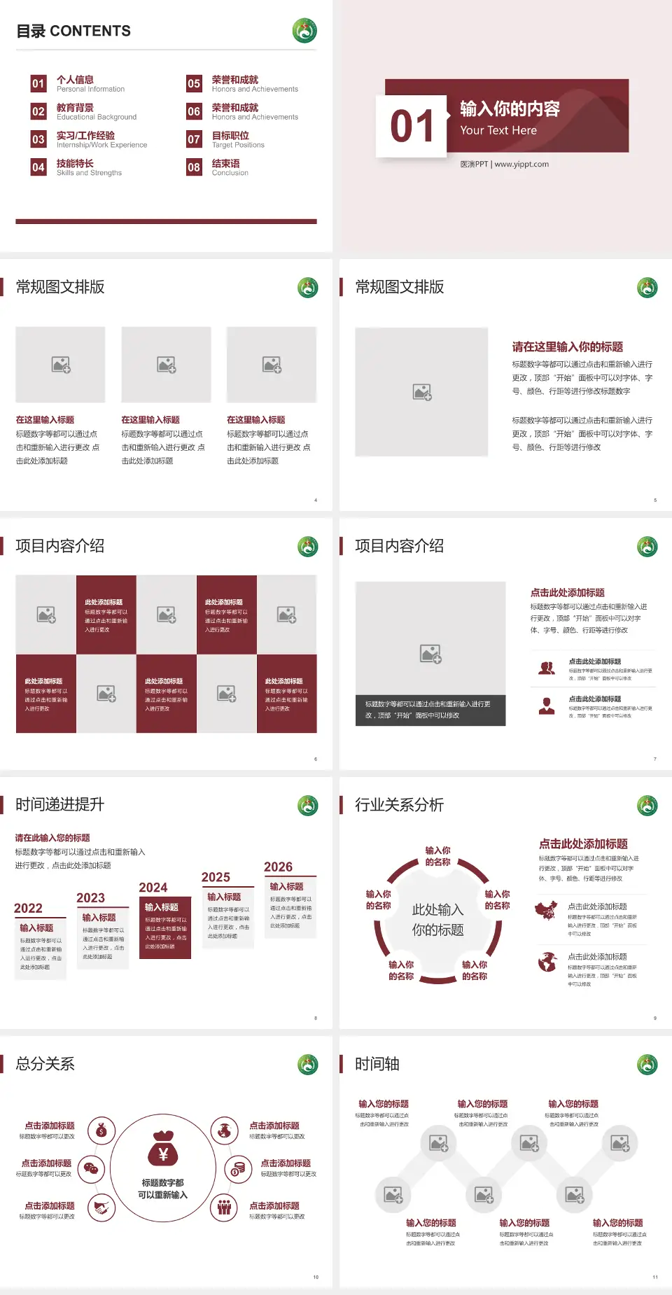 湖南中医药大学附属第一医院财务与预算报告PPT模板4:3格式幻灯片预览图2