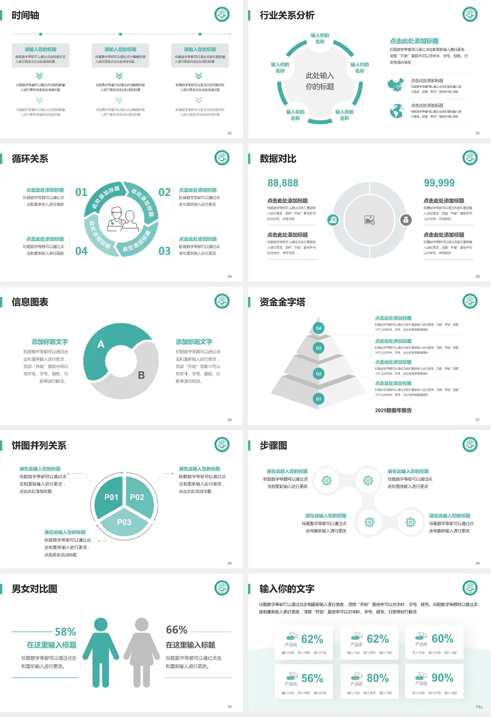中南大学湘雅二医院医院管理报告PPT模板16:9格式幻灯片预览图4