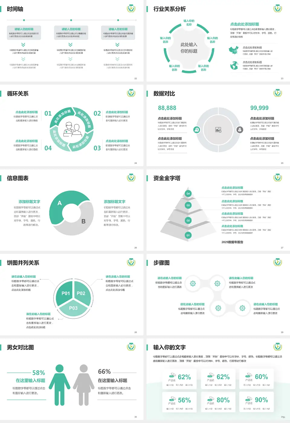 攸县人民医院医院管理报告PPT模板16:9格式幻灯片预览图4