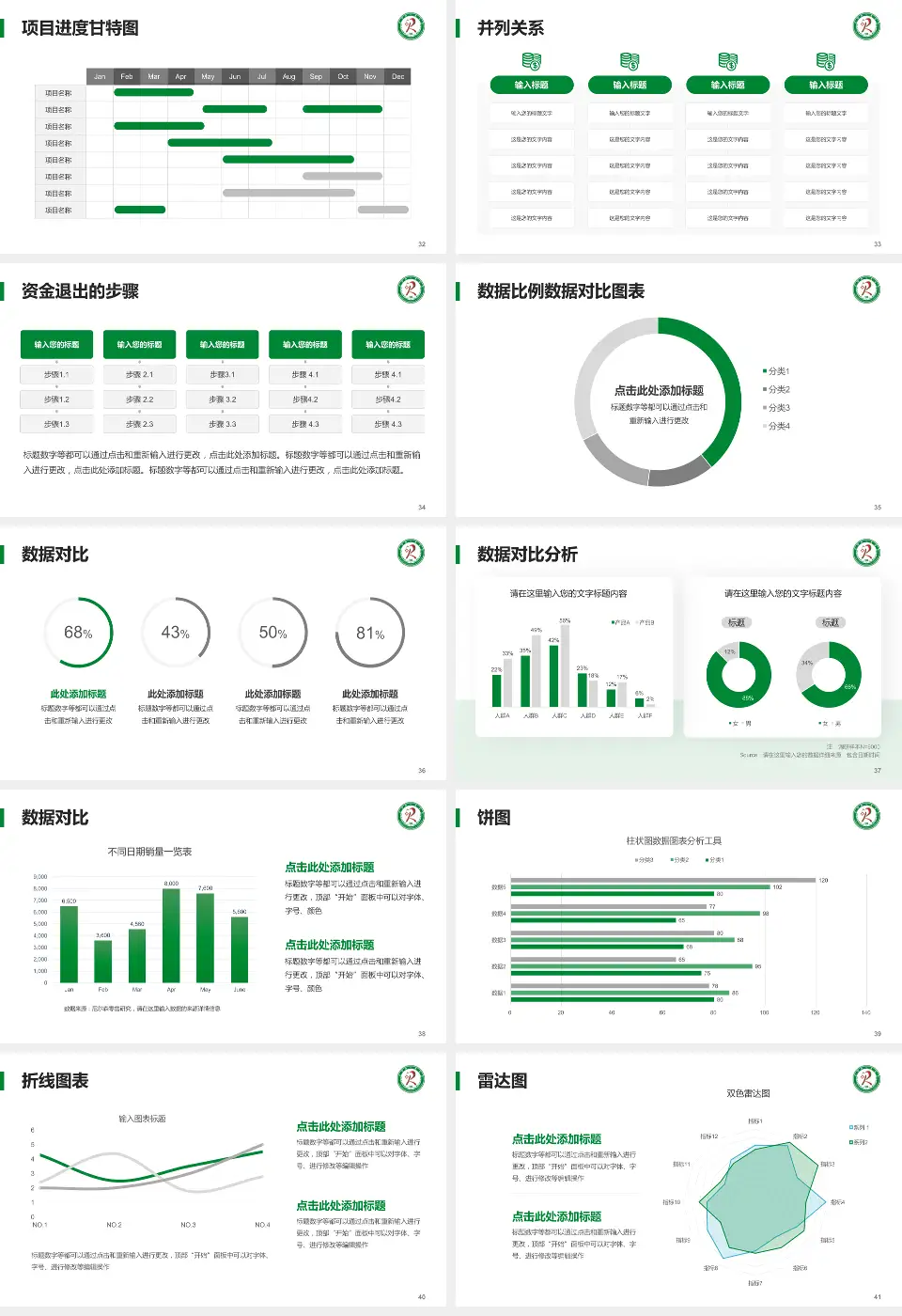 双牌县人民医院项目申请与汇报PPT模板16:9格式幻灯片预览图5