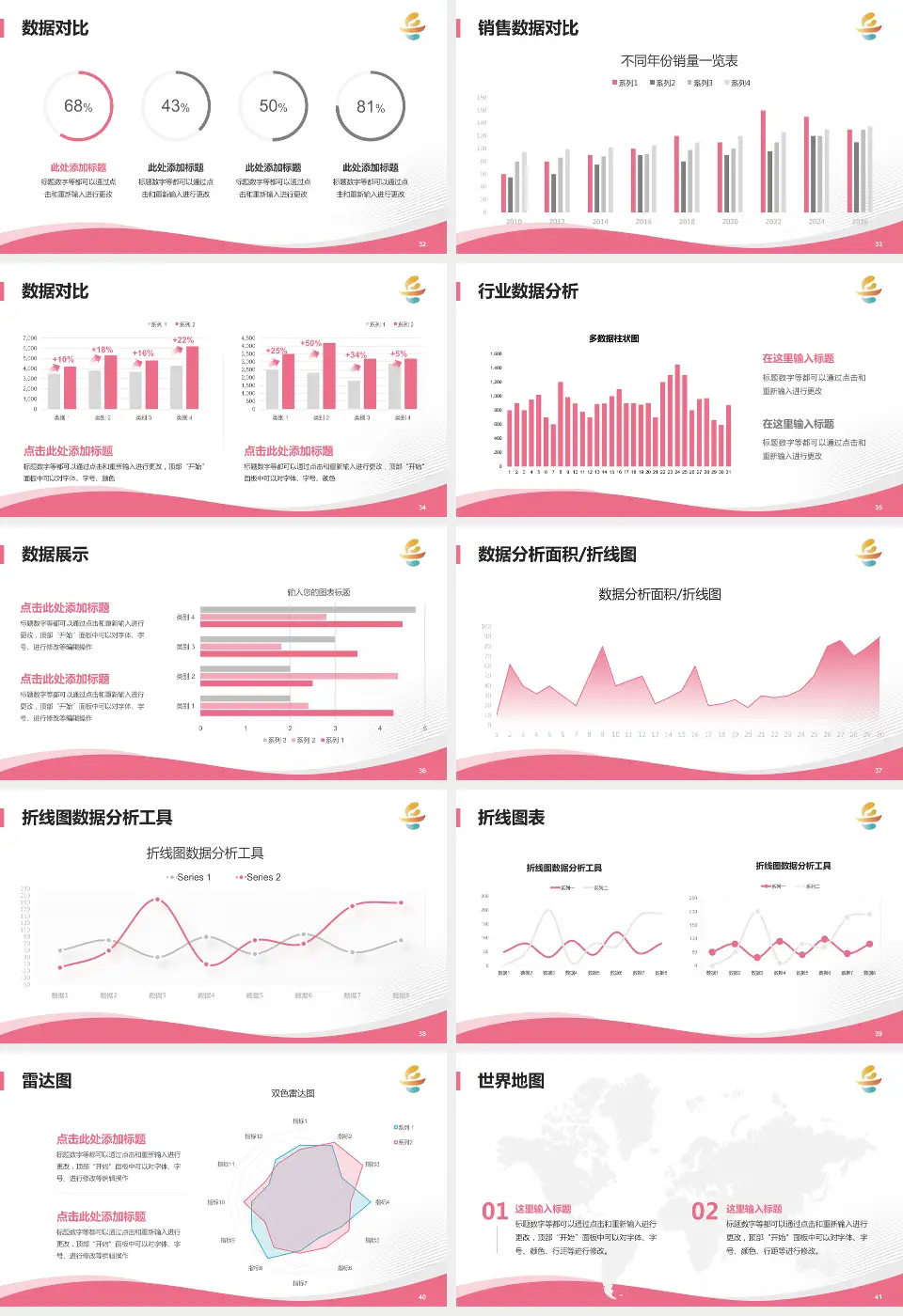 岳阳市妇幼保健院会议与研讨会PPT模板16:9格式幻灯片预览图5