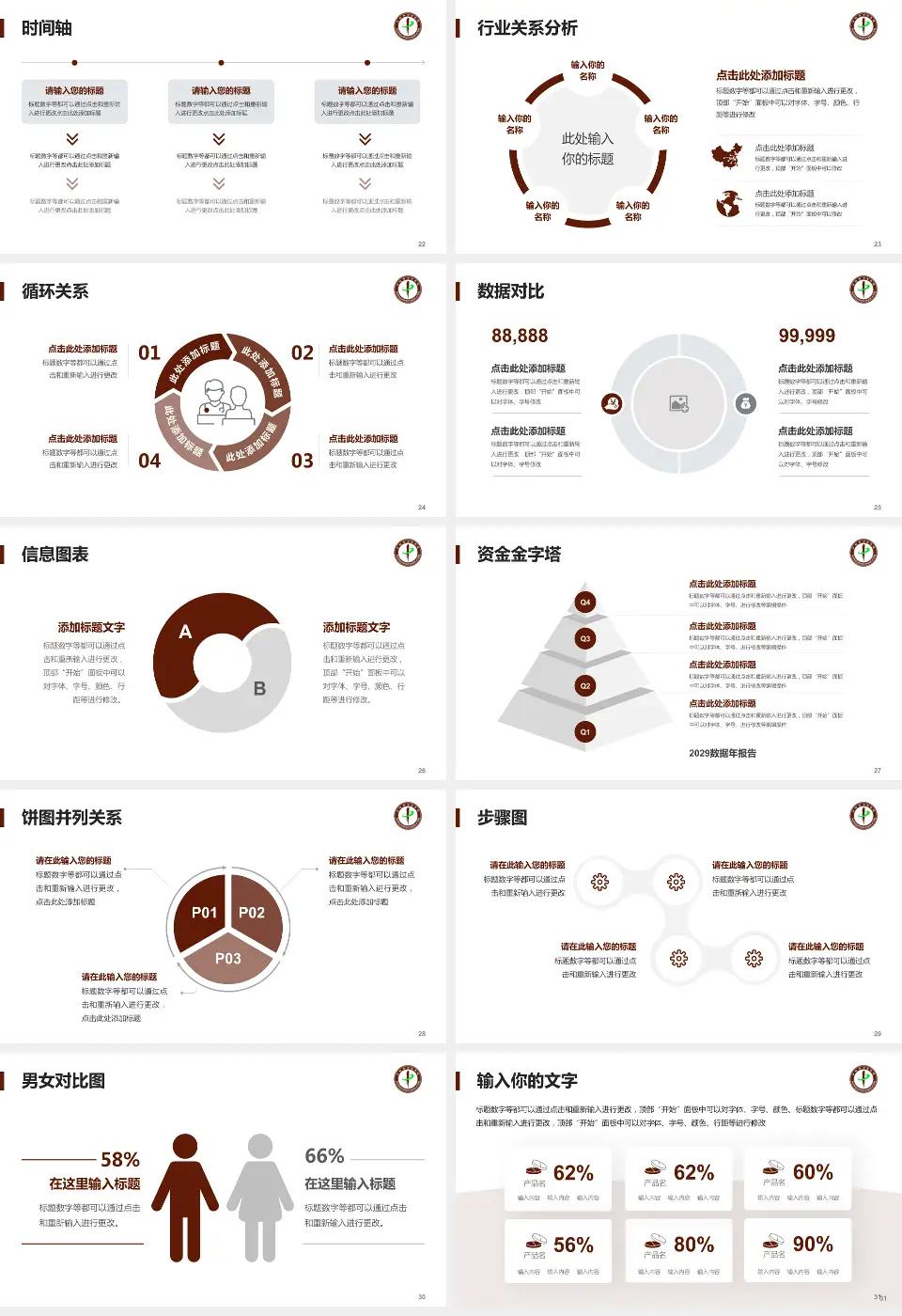 汝城县中医院医院管理报告PPT模板16:9格式幻灯片预览图4