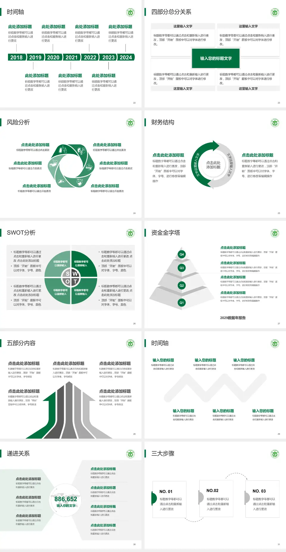 南华大学附属南华医院患者教育与指导PPT模板4:3格式幻灯片预览图4