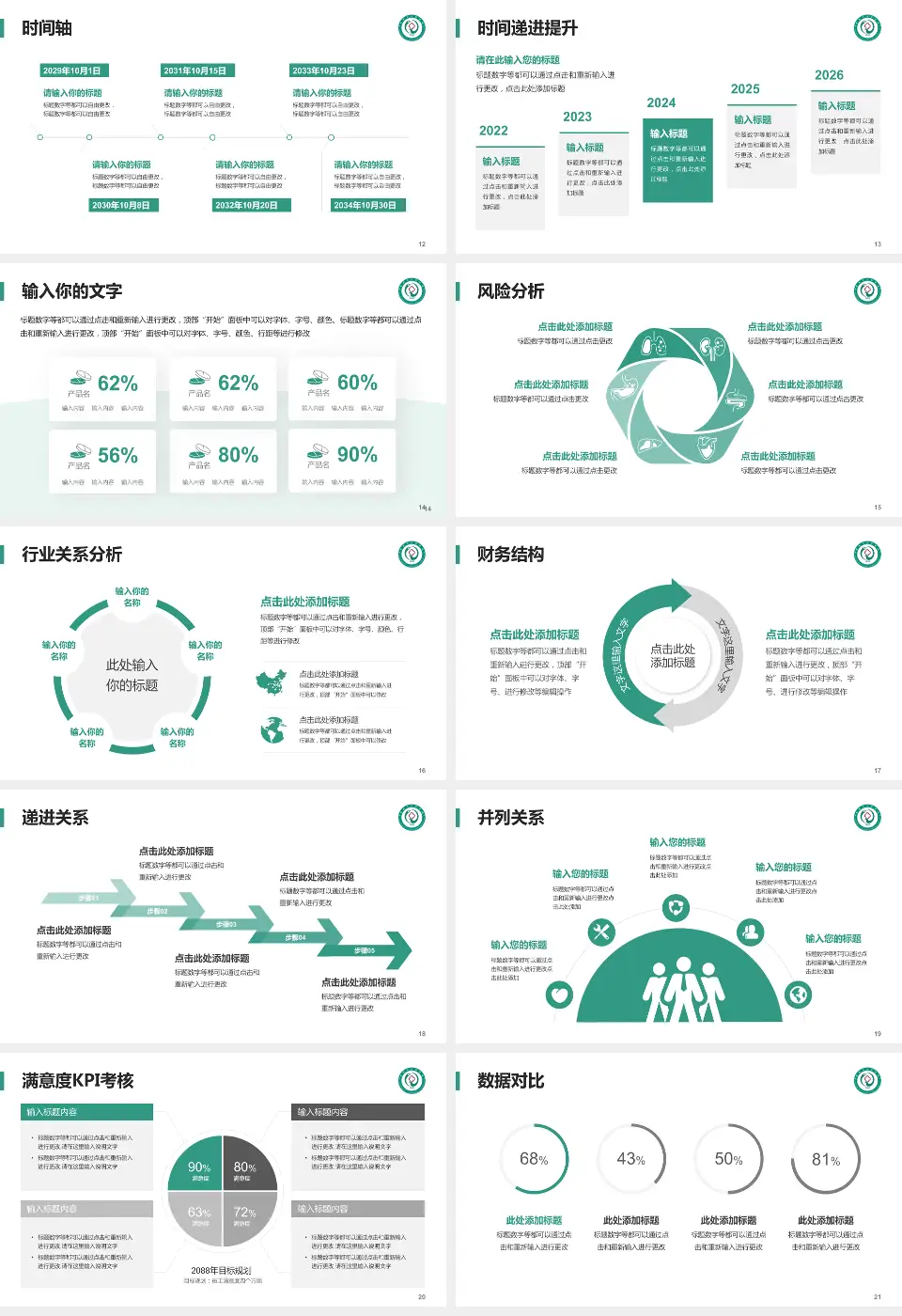 娄底市中医院病例分享与讨论PPT模板16:9格式幻灯片预览图3
