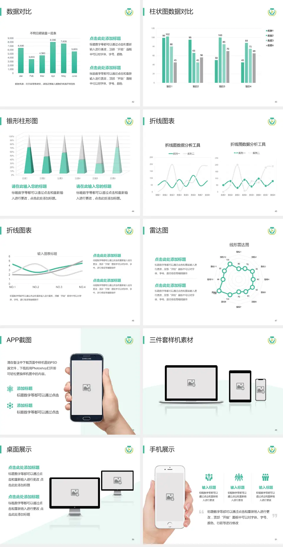 攸县人民医院医院管理报告PPT模板4:3格式幻灯片预览图6