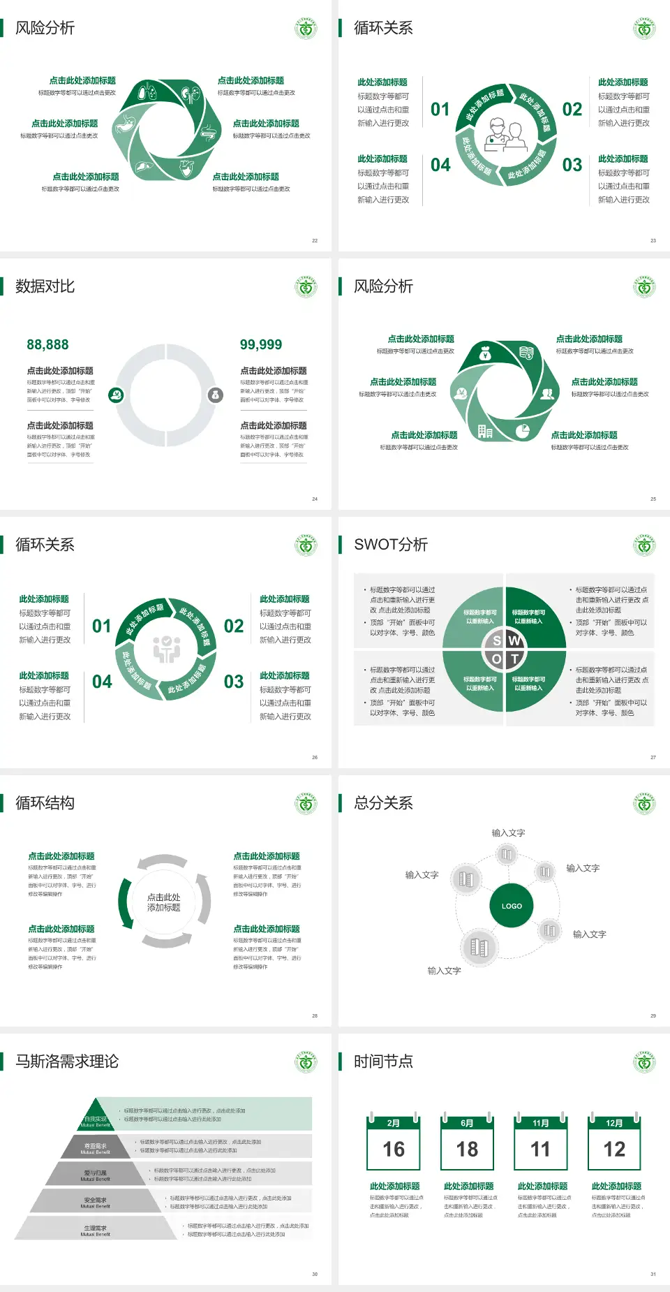 南华大学附属南华医院科研成果展示PPT模板4:3格式幻灯片预览图4