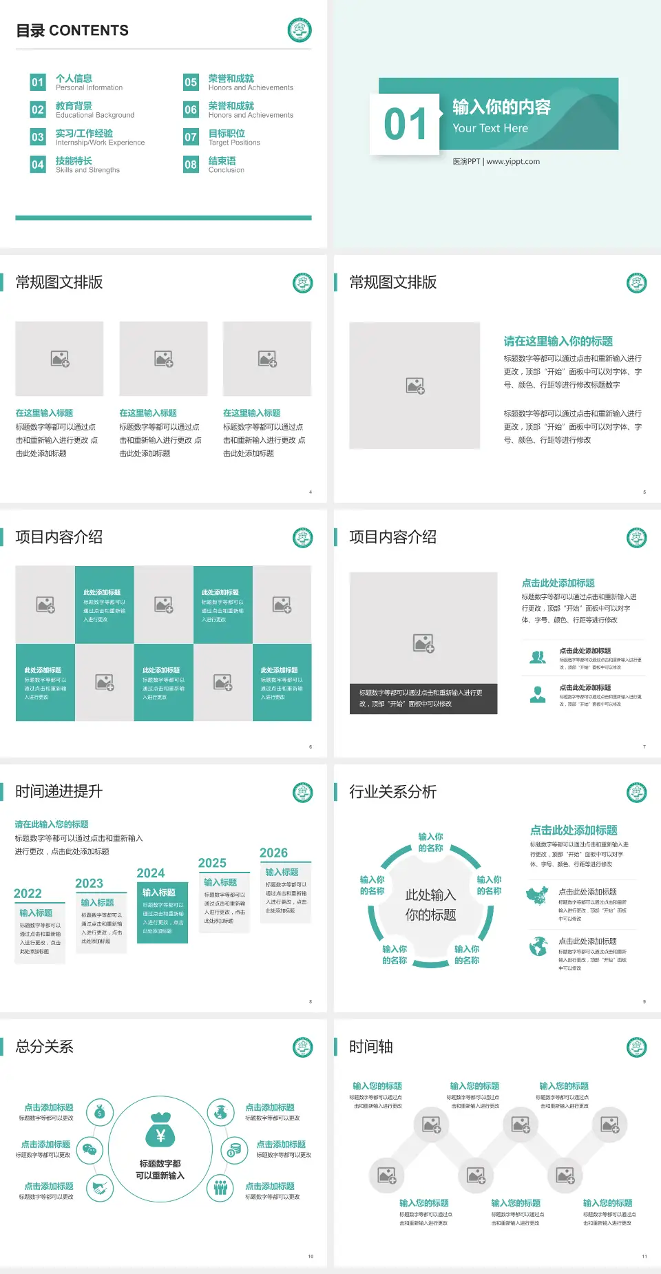 中南大学湘雅二医院财务与预算报告PPT模板4:3格式幻灯片预览图2