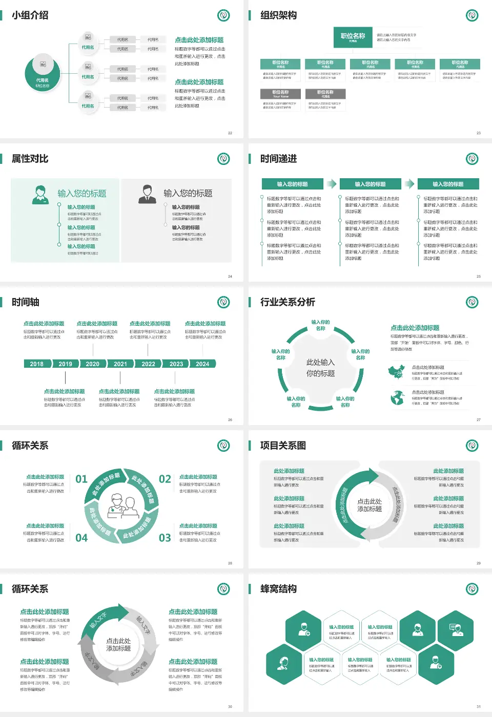 娄底市中医院品管圈PDCA演示专用PPT模板16:9格式幻灯片预览图4