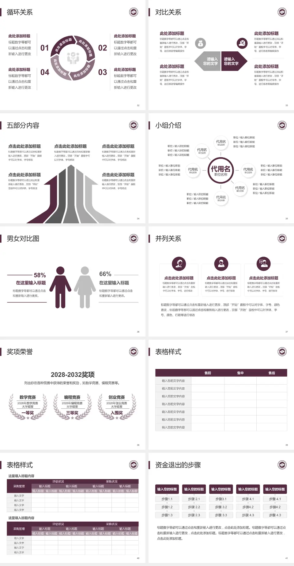 湖南省中医药研究院附属医院医院简介/日常通用PPT模板4:3格式幻灯片预览图5