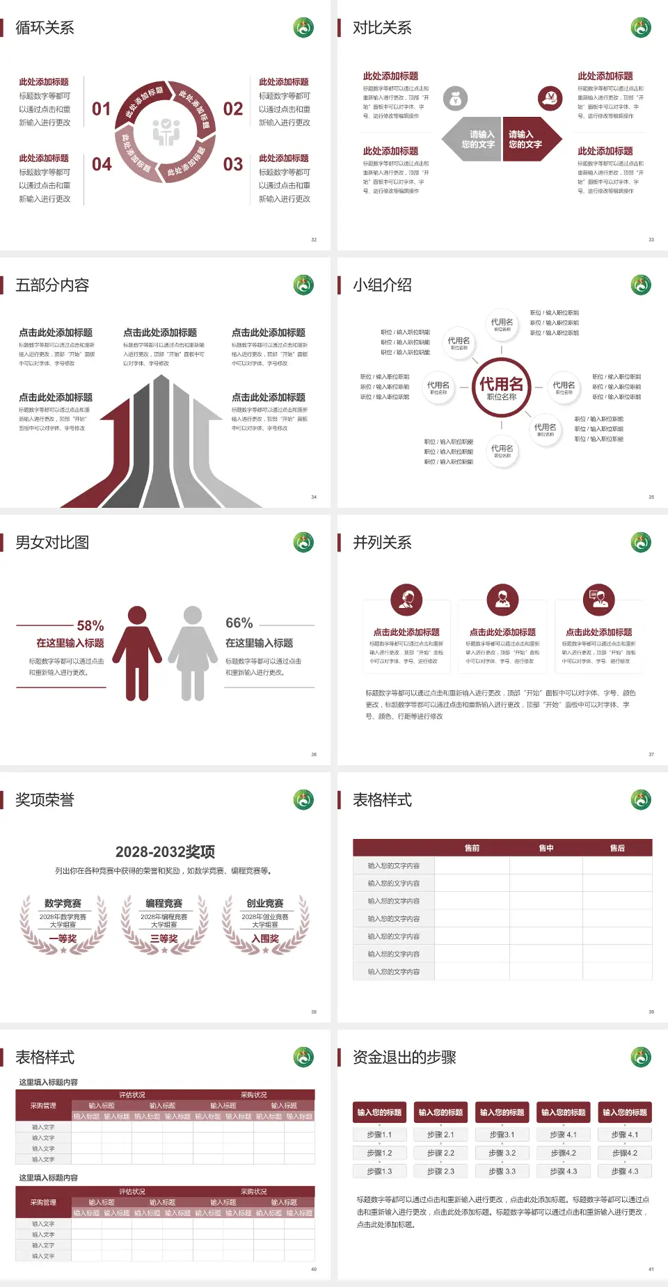 湖南中医药大学附属第一医院医院简介/日常通用PPT模板4:3格式幻灯片预览图5