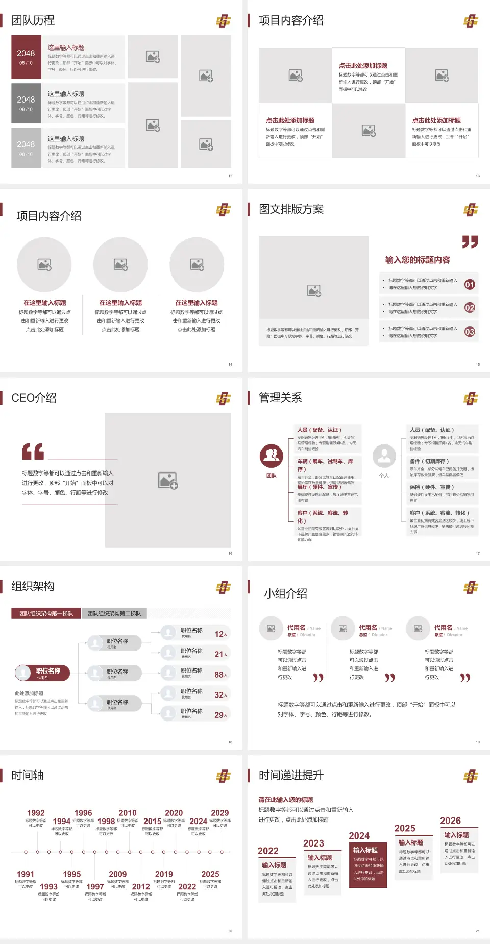 株洲市中医伤科医院医院管理报告PPT模板4:3格式幻灯片预览图3