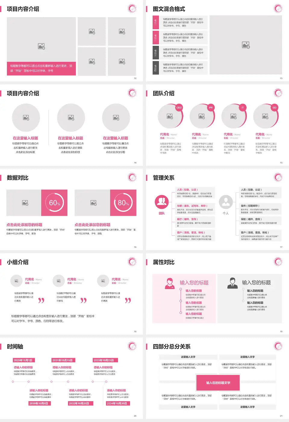 湖南省妇幼保健院光达分院科室介绍与推广PPT模板16:9格式幻灯片预览图3