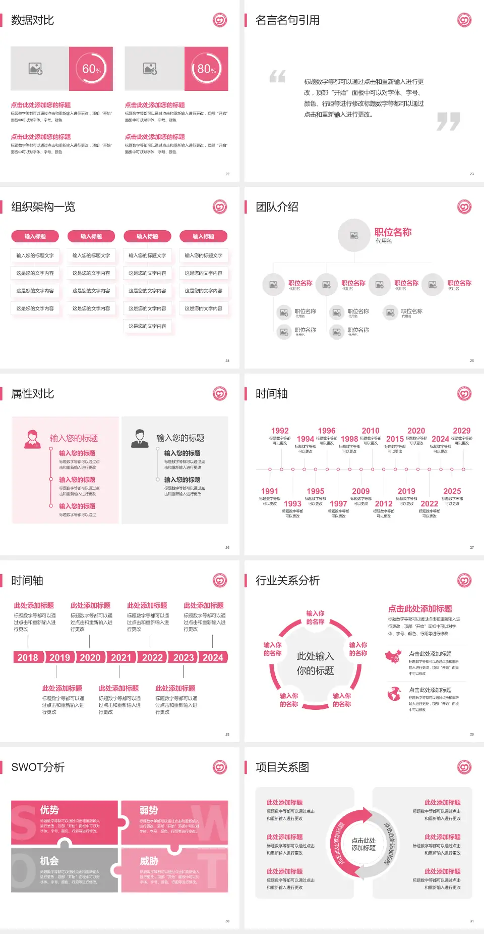 娄底市妇幼保健院医院简介/日常通用PPT模板4:3格式幻灯片预览图4