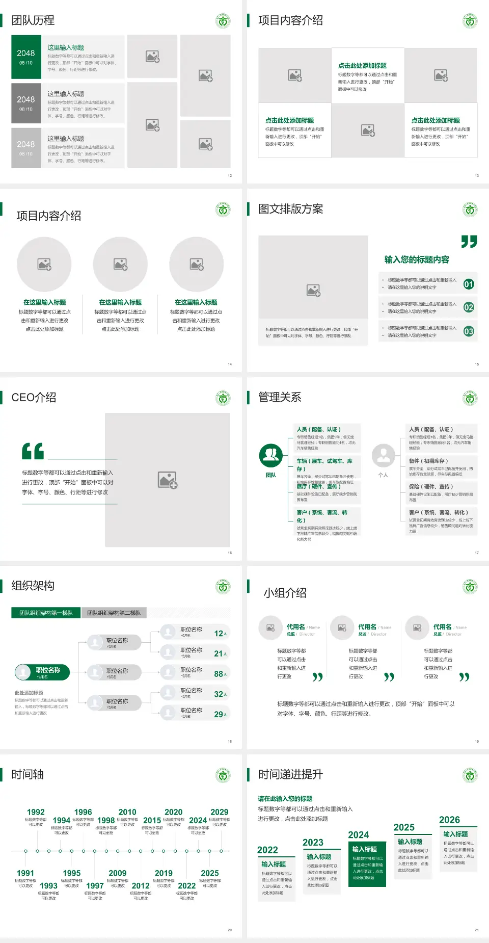 南华大学附属南华医院医院管理报告PPT模板4:3格式幻灯片预览图3