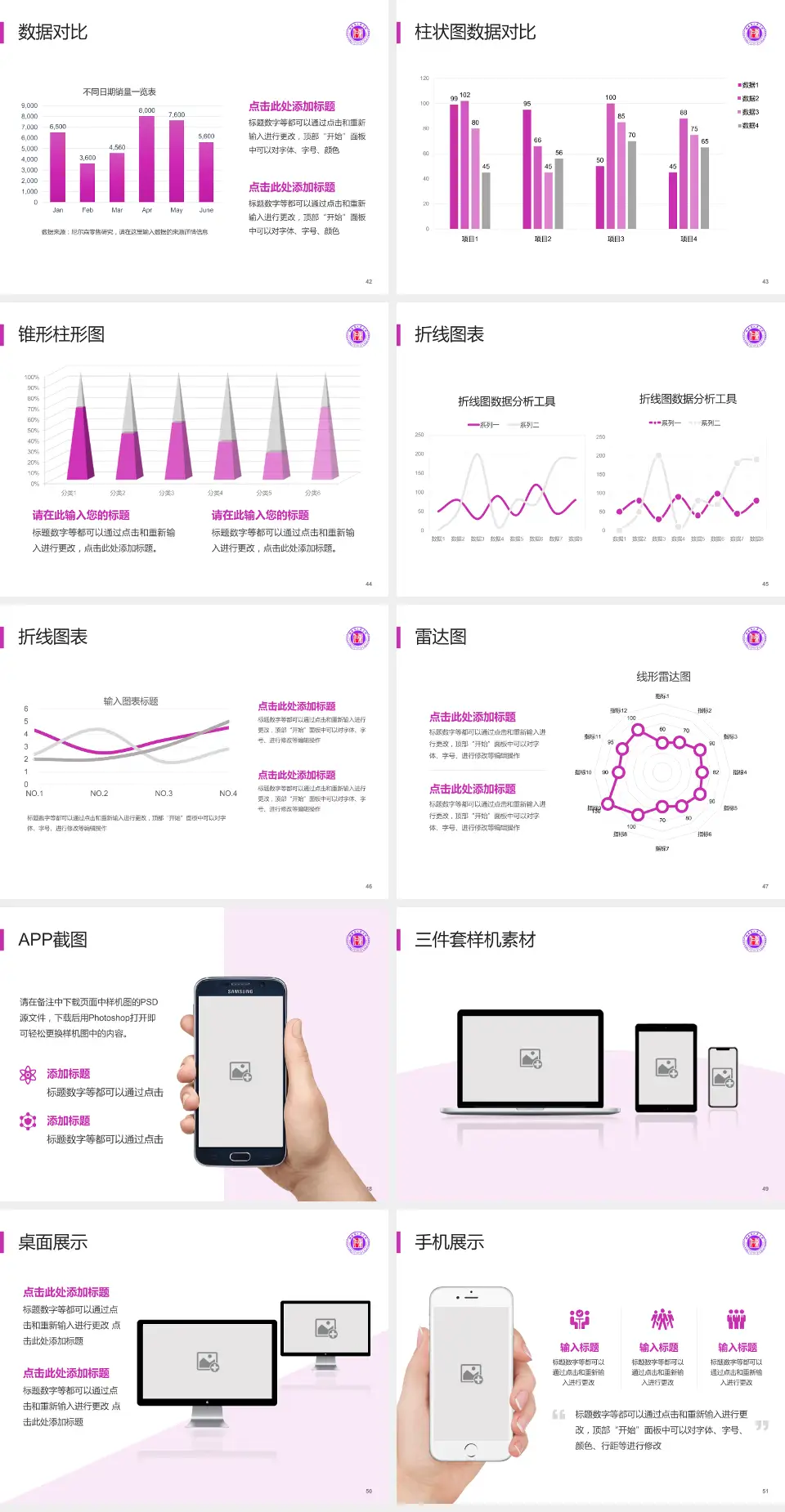 湖南省人民医院医院管理报告PPT模板4:3格式幻灯片预览图6