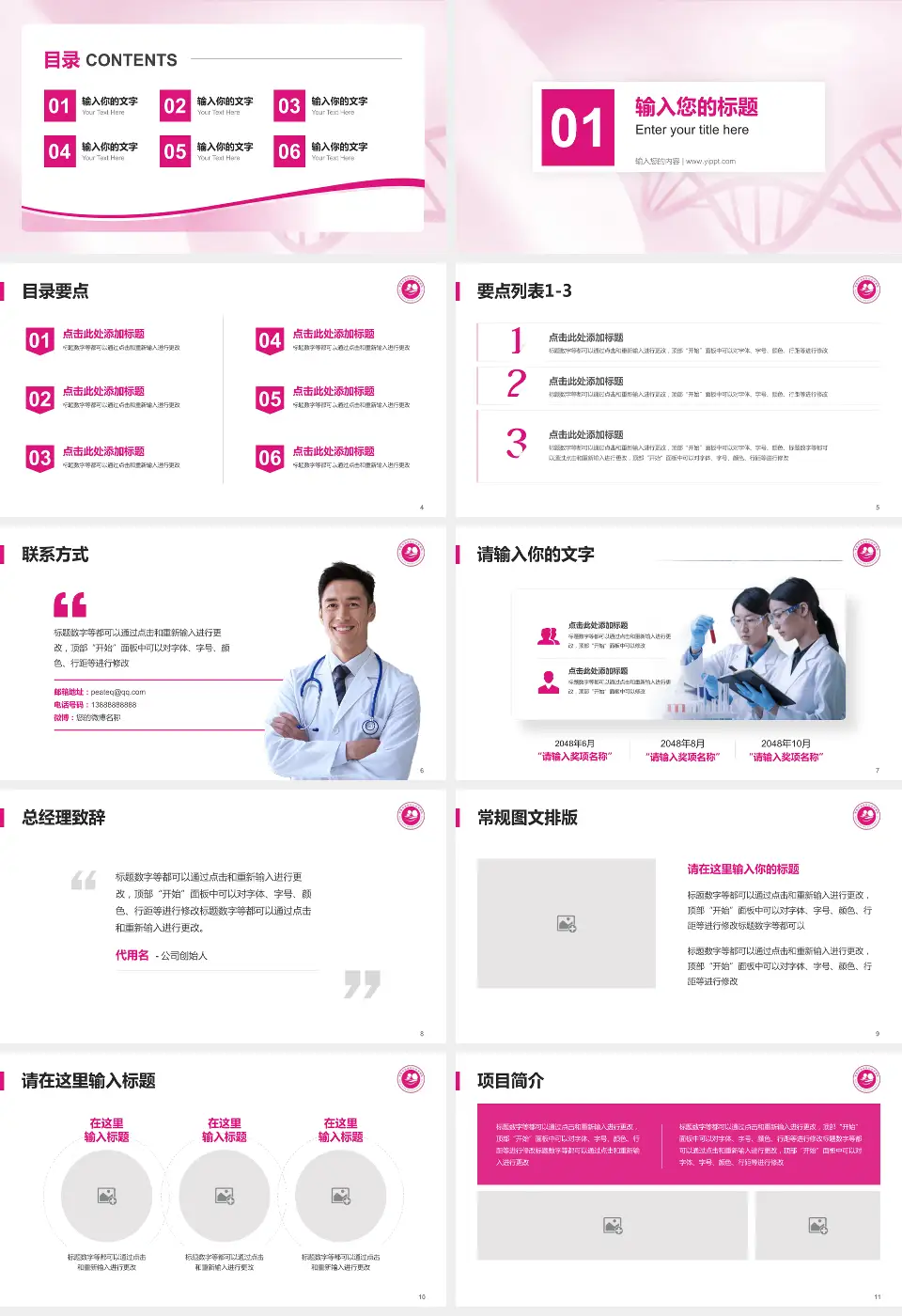 常德市鼎城区妇幼保健院项目申请与汇报PPT模板16:9格式幻灯片预览图2