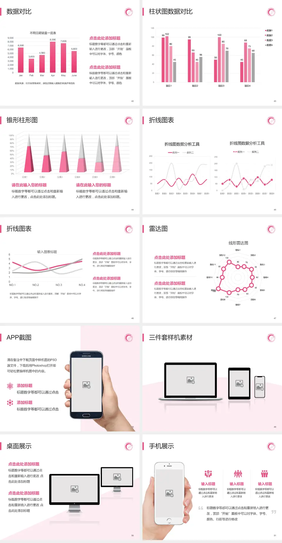 湖南省妇幼保健院光达分院医院管理报告PPT模板4:3格式幻灯片预览图6