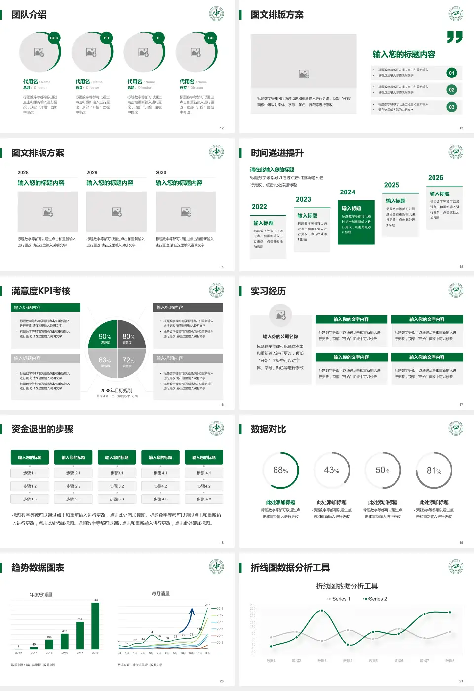 湖南中医药大学第二附属医院培训与教育PPT模板16:9格式幻灯片预览图3