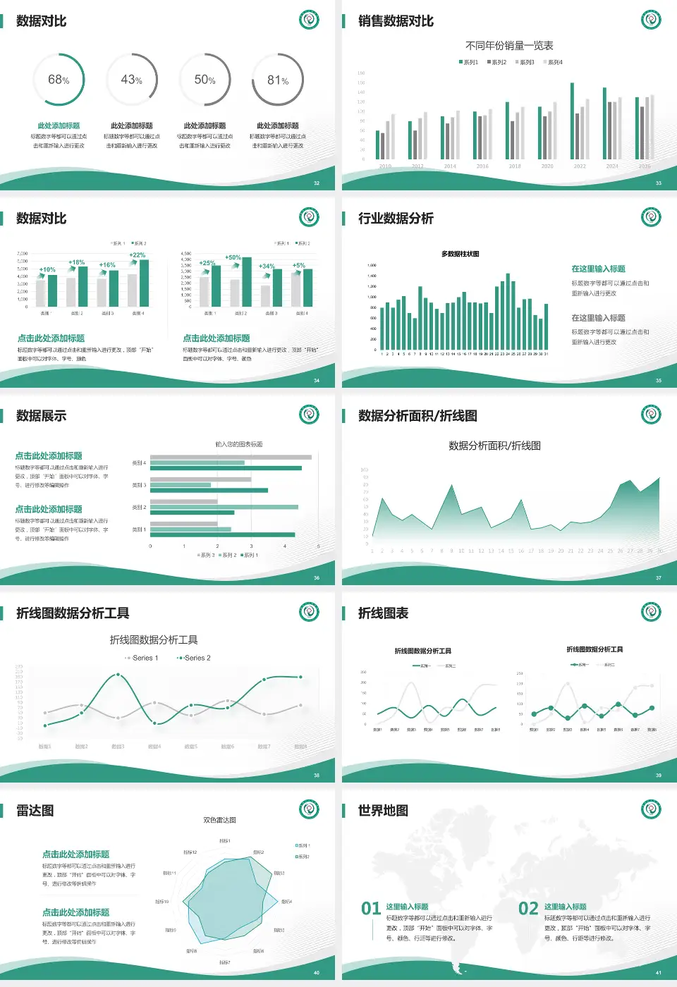 娄底市中医院会议与研讨会PPT模板16:9格式幻灯片预览图5