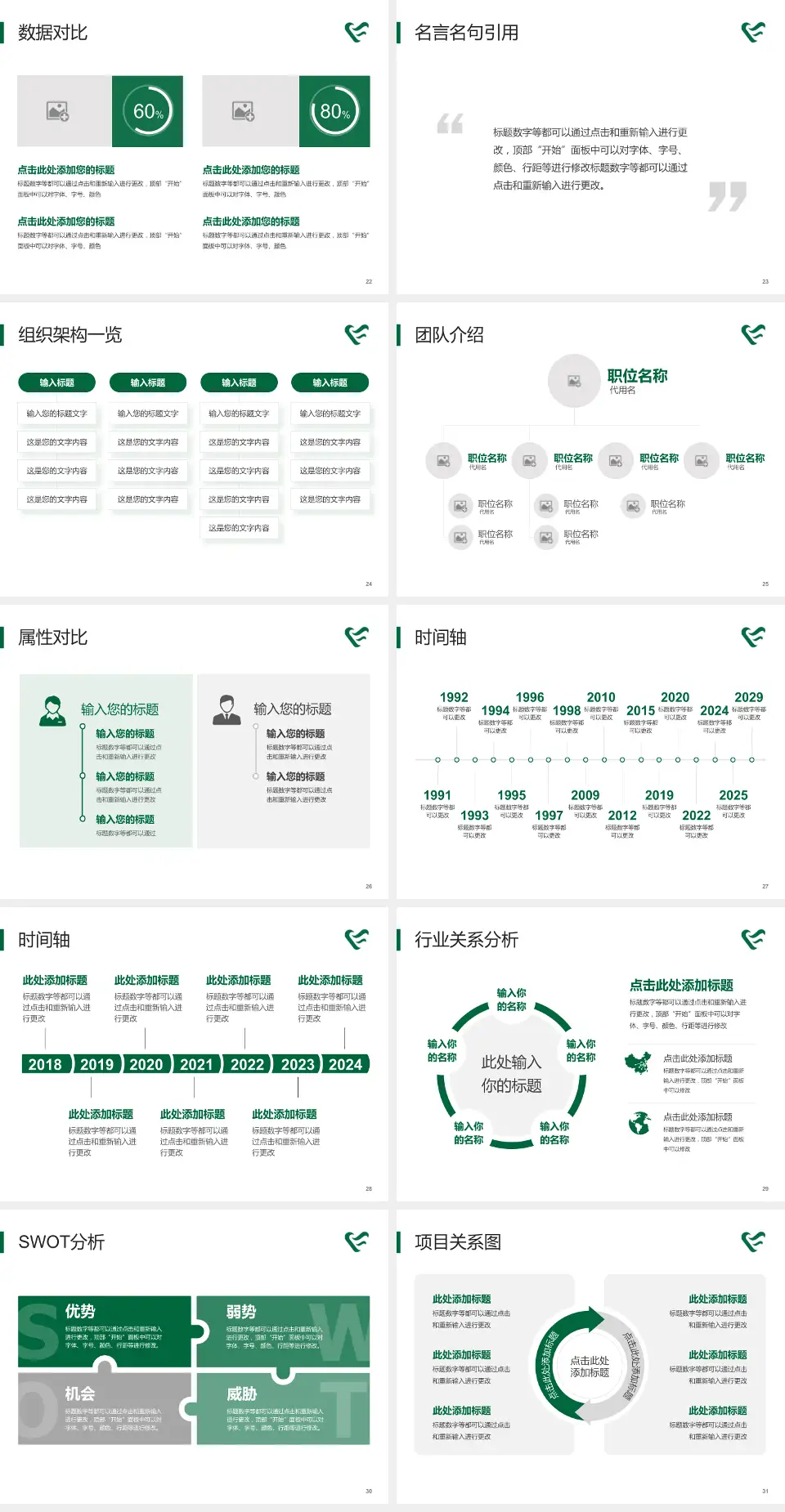 怀化市第二人民医院靖州院区医院简介/日常通用PPT模板4:3格式幻灯片预览图4
